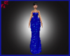Sequin Koma Blue Gown