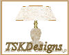 TSK-Marble & Gold Lamp