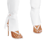 ! White Leather Boots