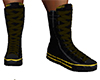 Gold/Black Boxing Shoes