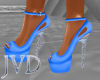 JVD Blue High Heels