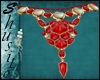 ".Vamp Red."Necklace