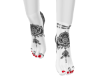 Henna Tats+Red Toes