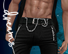 Cross Chained Pants