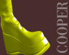!A yellow plastic boot