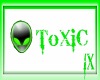 3d toxic alien sign