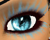 blue black eyelashes