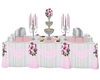 Pink Buffet Wedding
