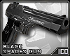 ICO Black Spades Gun M