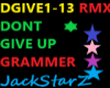 DONT GIVE UP * GRAMMER