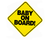 {eye} baby on board belt