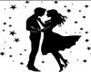 Romantic couple dance