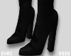 E. Black Ankle Boots