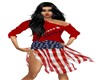 PATRIOTIC TOP & SKIRT
