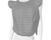 [MM]Wing Sleeve Top Gray