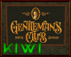 Gentleman's club sign