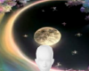 Sparkle moon bg