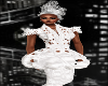 TEF WHITE ZINATE GOWN