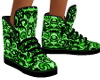 Green Lace Kicks