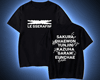 Le Sserafim Black Tee M