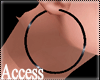 A. Black Hoop Earrings