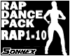 rap dance pack