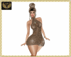 NJ] Brown cocktail dress