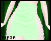 P| Tied Skirt - Lime