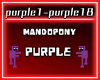 Purple - Mandopony