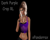Dark Purple Crop RL