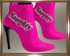 Hot Pink Naughty Boots