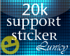 L* Support Sticker