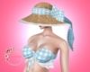 D cutielace hat blue