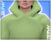 Z | Green Baggy Hoodie