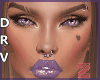 Flo Purple Lips & Tattoo