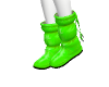 Green Snow Boots