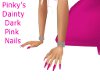 PinkysDaintyDkPinkNails