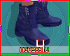 ! Blue Fall Boots