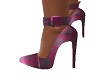 Maroon Buttefly Heels