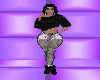 Fur black jeans RLL