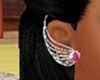 winged heart earrings
