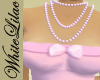 Pink Bridesmaid Pearls