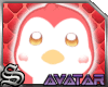 [S]Cute penguin red [A]