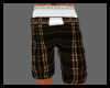 (DP)Brn Tartan Shorts
