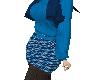 A~ Blue 2 Skirt/Sweater