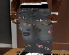 Blk G Time Flare Pants
