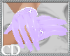 {CD}Purple Nurse Gloves
