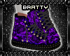[B]Lace Converse Purple
