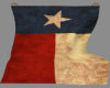 Texas Hanging Bar Flag