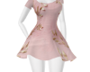 GP Gold Leaf Pink Dress